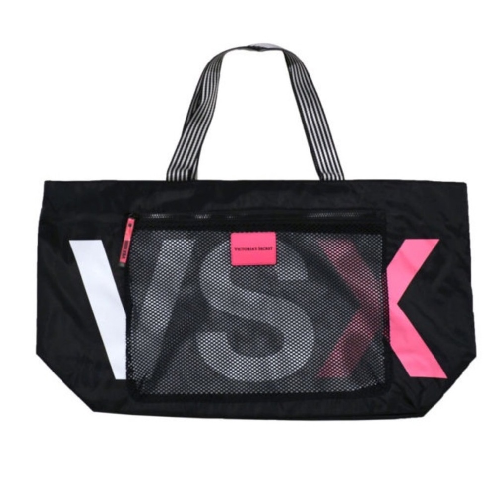 NWT Victoria’s Secret VSX Duffle Gym Bag Zip Tote
